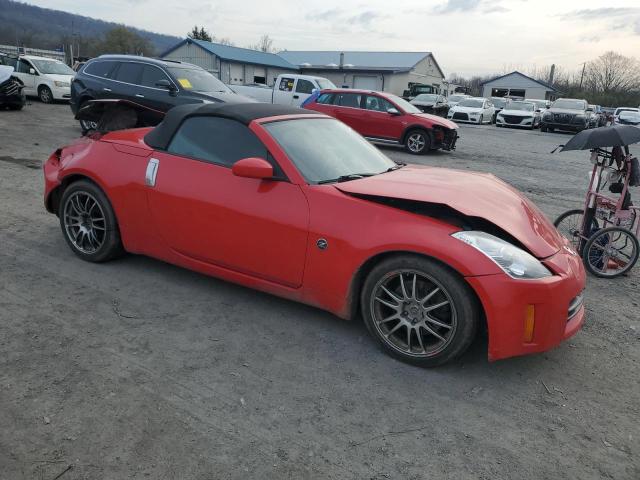 JN1BZ36A08M851125 - 2008 NISSAN 350Z ROADSTER RED photo 4