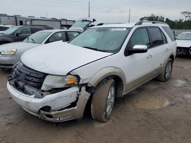 1FMDK03W58GA35465 - 2008 FORD TAURUS X LIMITED WHITE photo 1