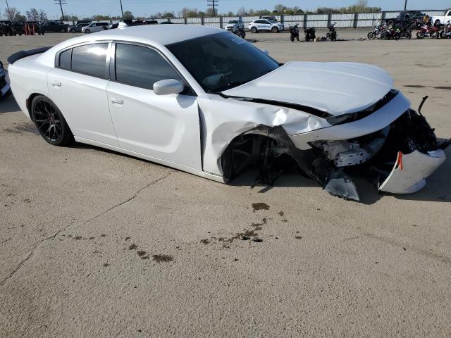 2C3CDXHG2FH805485 - 2015 DODGE CHARGER SXT WHITE photo 4