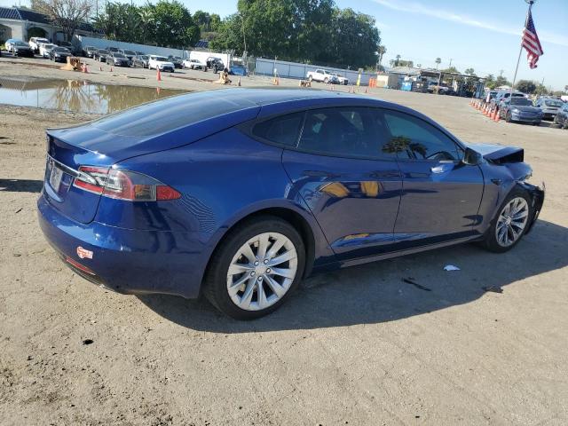 5YJSA1E11GF175138 - 2016 TESLA MODEL S BLUE photo 3