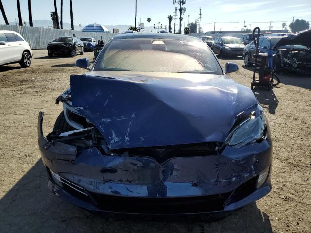 5YJSA1E11GF175138 - 2016 TESLA MODEL S BLUE photo 5