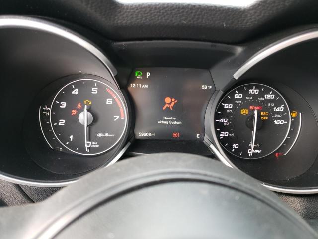 ZASPAKBN9N7D26823 - 2022 ALFA ROMEO STELVIO TI SILVER photo 9