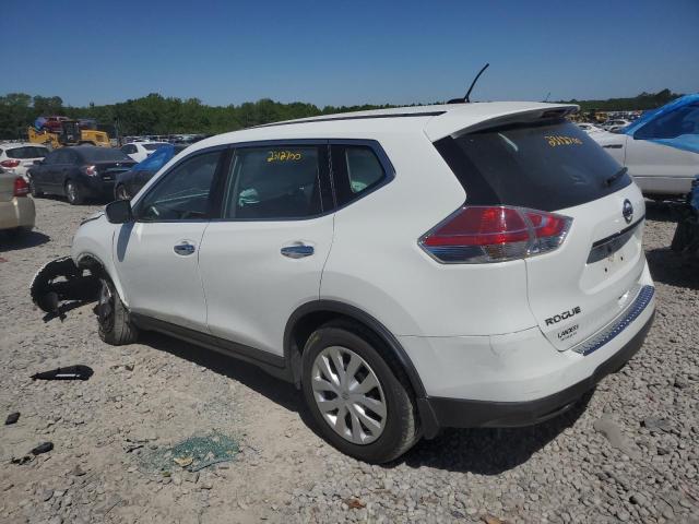 KNMAT2MT1FP583416 - 2015 NISSAN ROGUE S WHITE photo 2