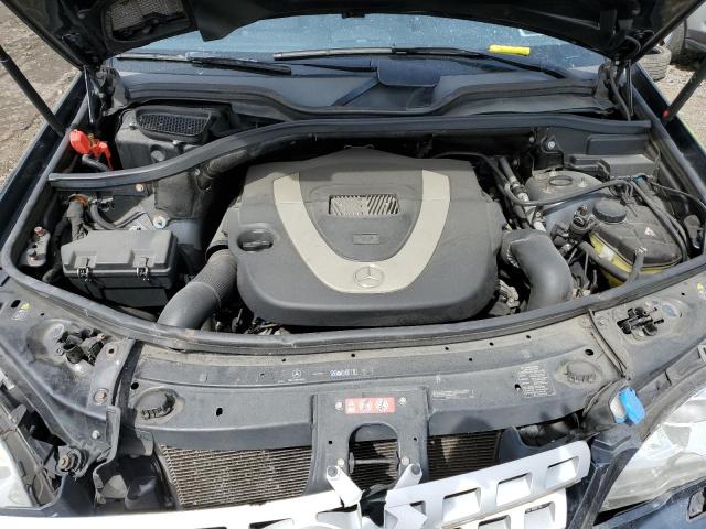 4JGBB8GB7BA735110 - 2011 MERCEDES-BENZ ML 350 4MATIC BLACK photo 11