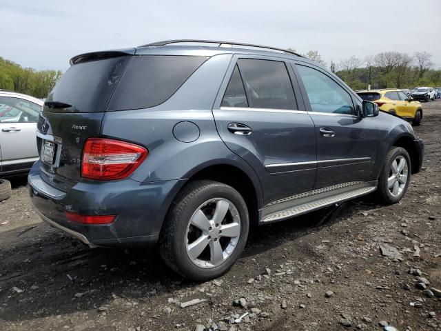 4JGBB8GB7BA735110 - 2011 MERCEDES-BENZ ML 350 4MATIC BLACK photo 3