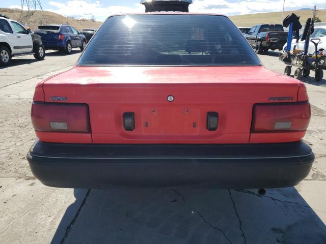 1Y1SK5463NZ073392 - 1992 GEO PRIZM BASE RED photo 6