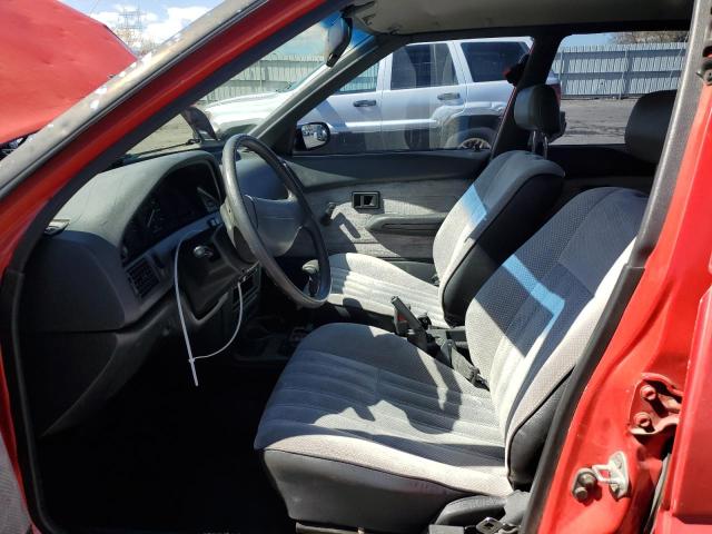 1Y1SK5463NZ073392 - 1992 GEO PRIZM BASE RED photo 7