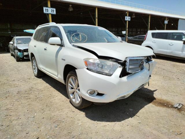 JTEEW44AX82013297 - 2008 TOYOTA HIGHLANDER HYBRID LIMITED WHITE photo 1