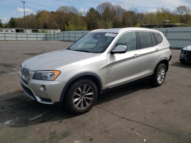 5UXWX9C52D0D03340 - 2013 BMW X3 XDRIVE28I CREAM photo 1