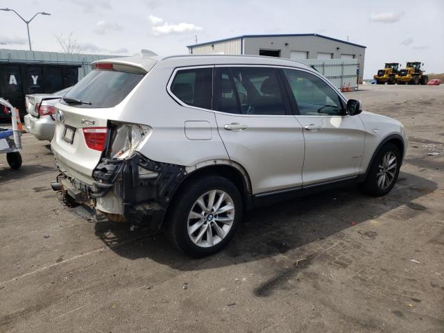 5UXWX9C52D0D03340 - 2013 BMW X3 XDRIVE28I CREAM photo 3