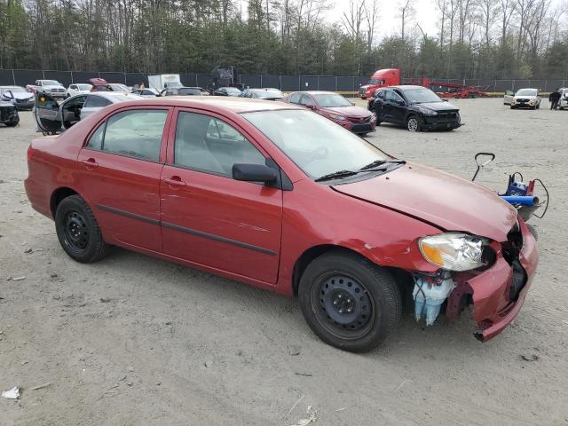 2T1BR32E48C867847 - 2008 TOYOTA COROLLA CE RED photo 4