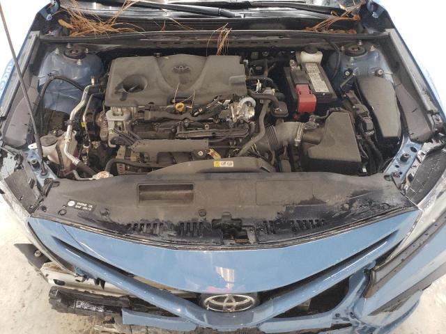 4T1G11AK5PU096613 - 2023 TOYOTA CAMRY SE NIGHT SHADE BLUE photo 11