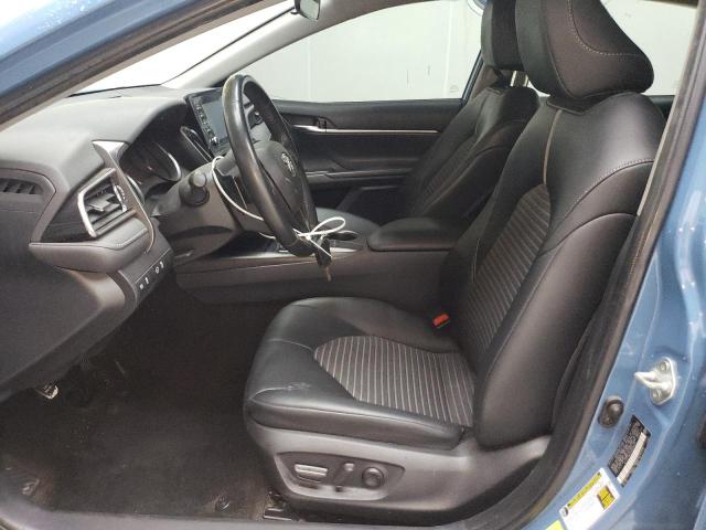 4T1G11AK5PU096613 - 2023 TOYOTA CAMRY SE NIGHT SHADE BLUE photo 7