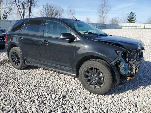 2FMDK4AK6DBA11507 - 2013 FORD EDGE SPORT BLACK photo 4