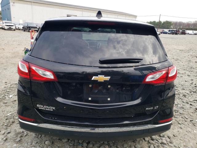 2GNAXSEV0J6286304 - 2018 CHEVROLET EQUINOX LT BLACK photo 6