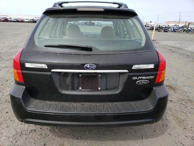 4S4BP86C454320549 - 2005 SUBARU LEGACY OUTBACK H6 R LL BEAN BLACK photo 6