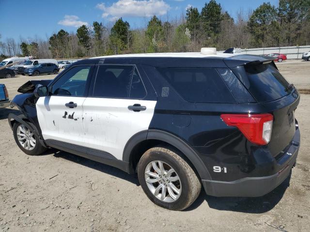 1FM5K8AB8LGB85548 - 2020 FORD EXPLORER POLICE INTERCEPTOR 双色 照片 2