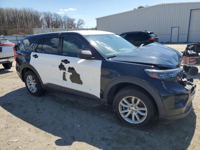 1FM5K8AB8LGB85548 - 2020 FORD EXPLORER POLICE INTERCEPTOR 双色 照片 4
