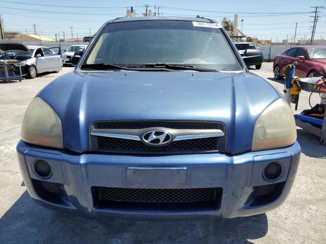 KM8JM12B89U988143 - 2009 HYUNDAI TUCSON GLS BLUE photo 5