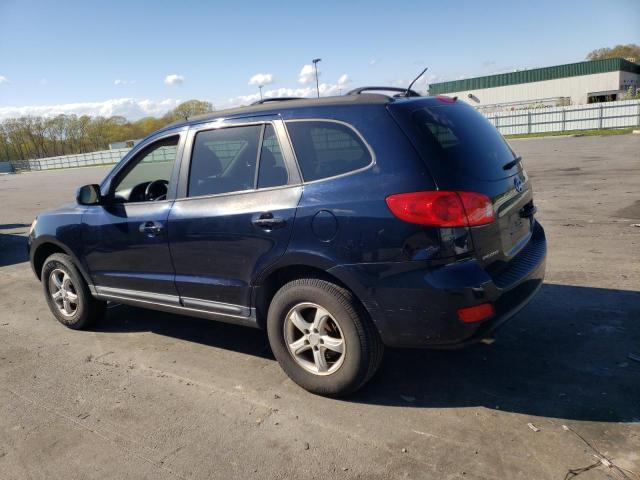 5NMSG13D58H175820 - 2008 HYUNDAI SANTA FE GLS BLUE photo 2