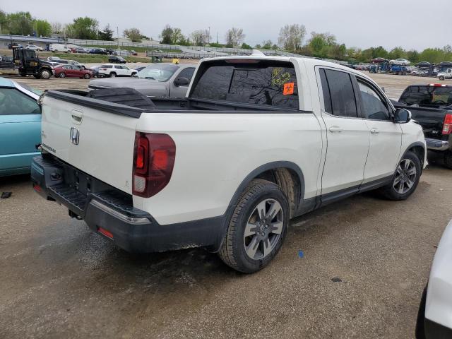 5FPYK2F59KB001333 - 2019 HONDA RIDGELINE RTL WHITE photo 3