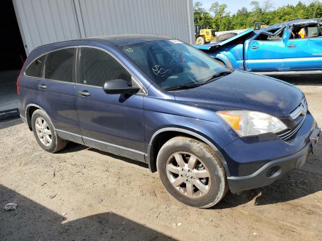 JHLRE38597C035075 - 2007 HONDA CR-V EX BLUE photo 4