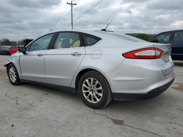 3FA6P0G74FR274521 - 2015 FORD FUSION S SILVER photo 2