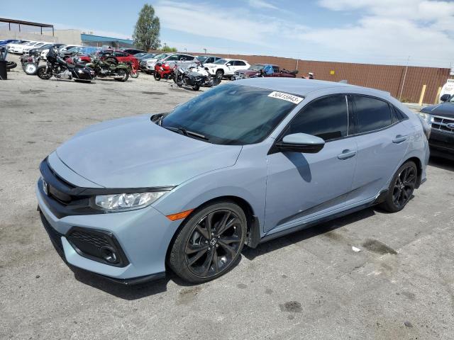 SHHFK7H45KU217888 - 2019 HONDA CIVIC SPORT 蓝色 照片 1