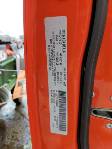 2C3CDXGJ7HH644485 - 2017 DODGE CHARGER R/T 392 ORANGE photo 12