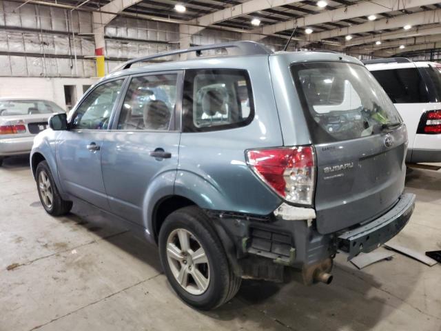 JF2SH6BC7AH766131 - 2010 SUBARU FORESTER XS BLUE photo 2