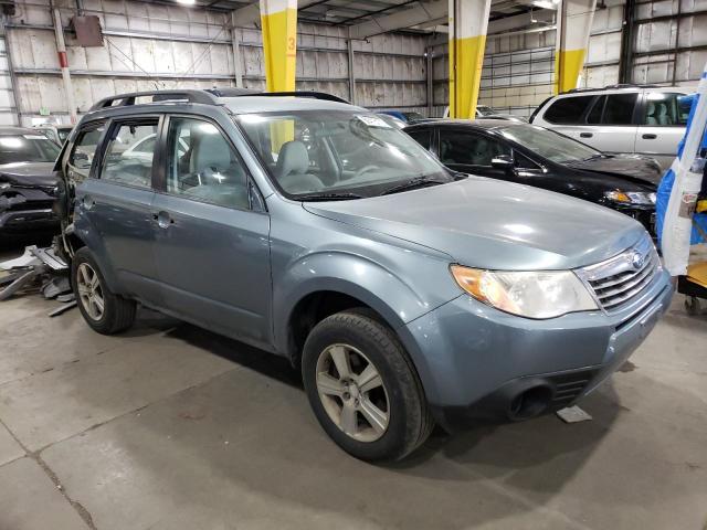JF2SH6BC7AH766131 - 2010 SUBARU FORESTER XS Mavi foto 4