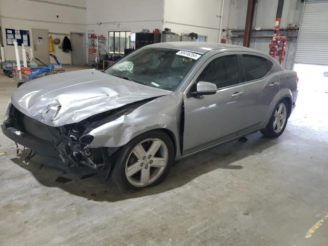 1C3CDZCB3DN661070 - 2013 DODGE AVENGER SXT SILVER photo 1