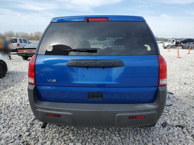 5GZCZ33D04S800910 - 2004 SATURN VUE BLUE photo 6