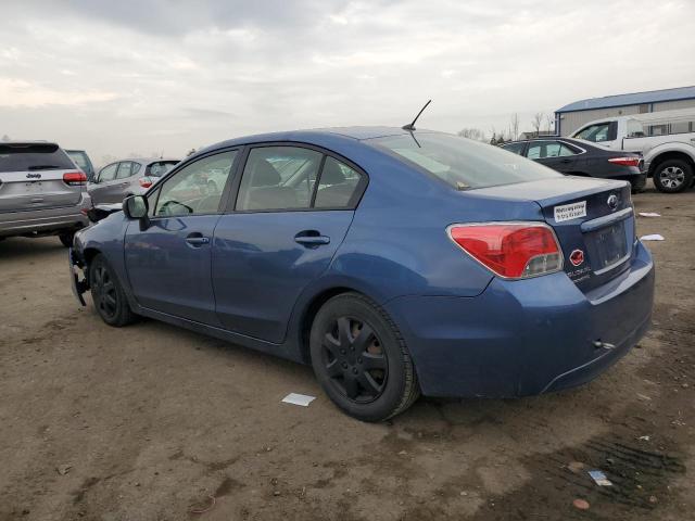 JF1GJAA68DH029568 - 2013 SUBARU IMPREZA BLUE photo 2