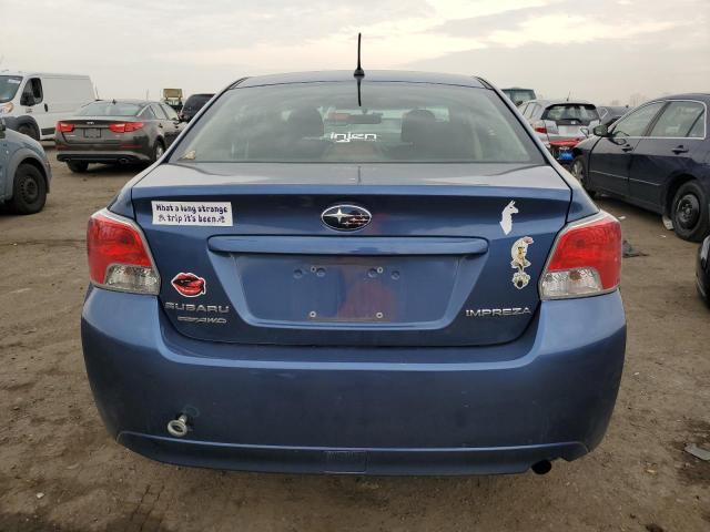 JF1GJAA68DH029568 - 2013 SUBARU IMPREZA BLUE photo 6