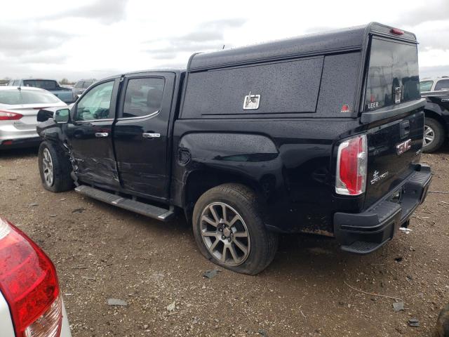 1GTP6EE14J1235704 - 2018 GMC CANYON DENALI BLACK photo 2