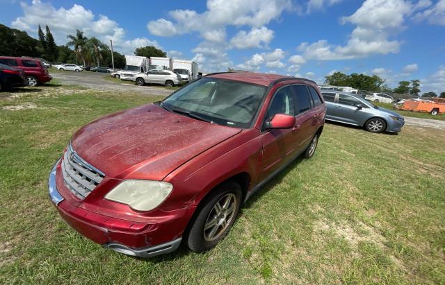2A8GM68X77R249900 - 2007 CHRYSLER PACIFICA TOURING RED photo 2