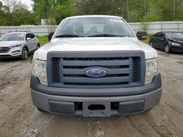 1FTEX1CM6CFA36184 - 2012 FORD F150 SUPER CAB WHITE photo 5