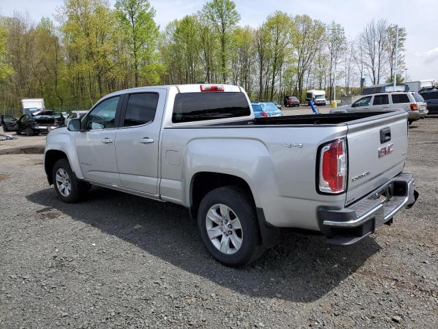 1GTG6BE36F1143114 - 2015 GMC CANYON SLE SILVER photo 2