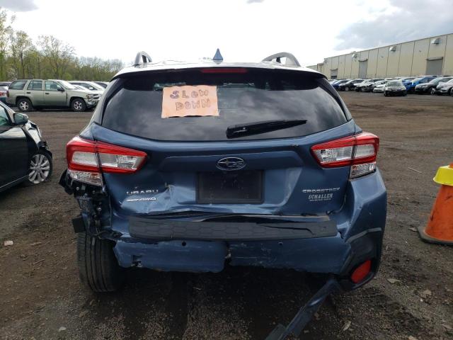 JF2GTAMC5J8288246 - 2018 SUBARU CROSSTREK LIMITED BLUE photo 6