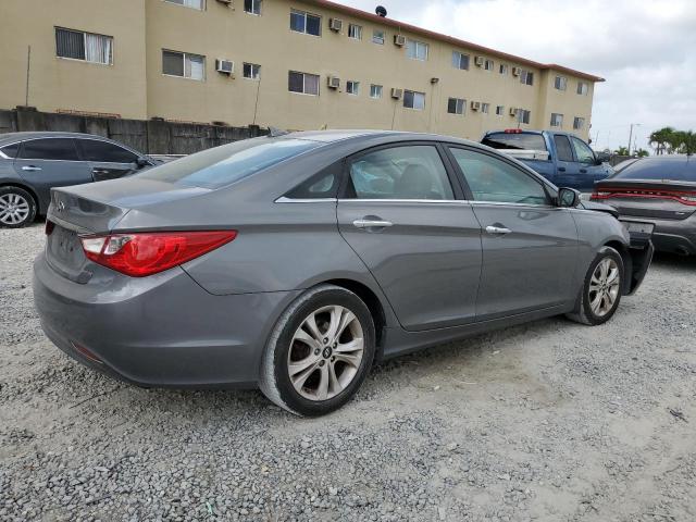 5NPEC4AC6DH615061 - 2013 HYUNDAI SONATA SE SILVER photo 3