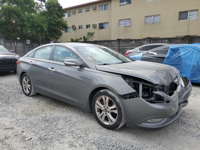 5NPEC4AC6DH615061 - 2013 HYUNDAI SONATA SE SILVER photo 4