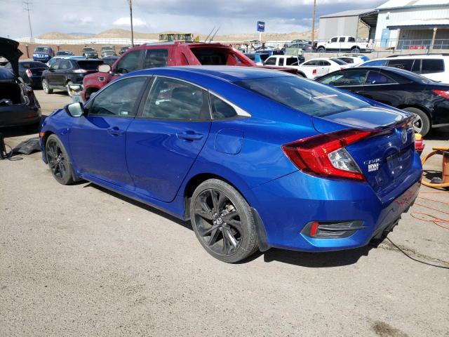 19XFC2F86KE009709 - 2019 HONDA CIVIC SPORT 蓝色 照片 2