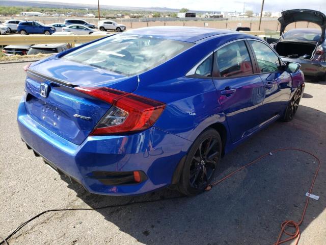 19XFC2F86KE009709 - 2019 HONDA CIVIC SPORT 蓝色 照片 3