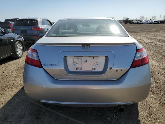 2HGFG12686H005482 - 2006 HONDA CIVIC LX SILVER photo 6