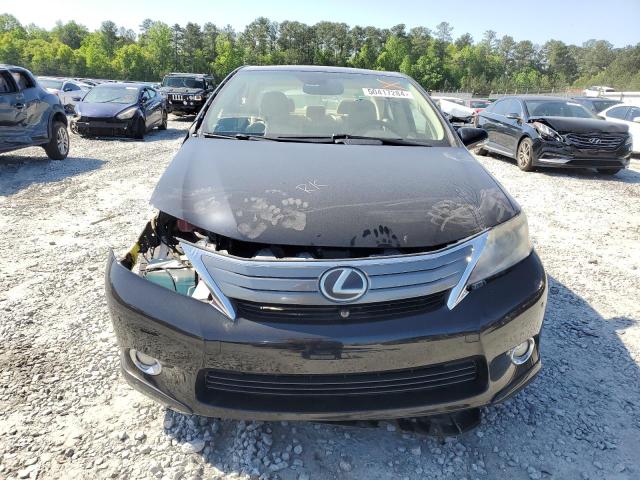 JTHBB1BA7A2021737 - 2010 LEXUS HS 250H BLACK photo 5