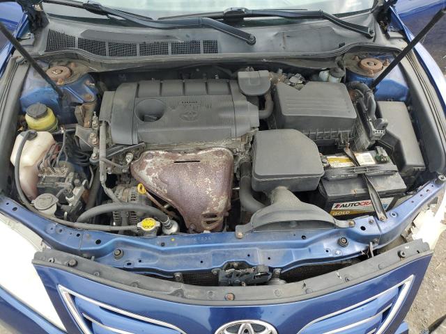 4T1BF3EK0BU755238 - 2011 TOYOTA CAMRY BASE BLUE photo 11