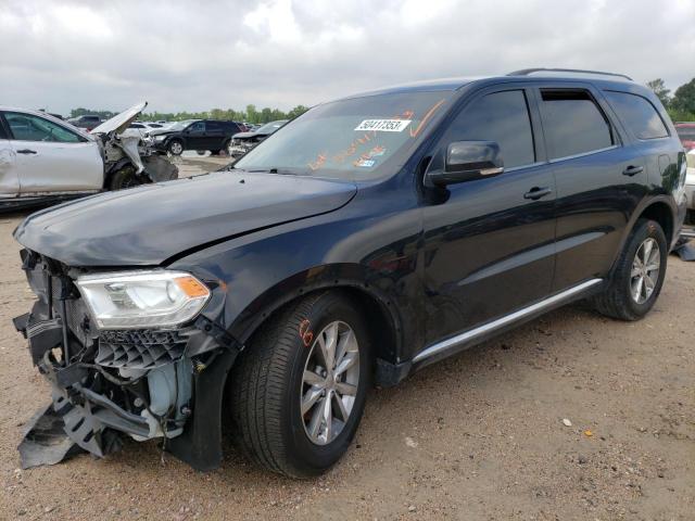 1C4RDHDG2FC239252 - 2015 DODGE DURANGO LIMITED BLACK photo 1