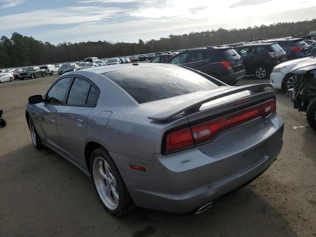 2C3CDXCT0DH595812 - 2013 DODGE CHARGER R/T SILVER photo 3