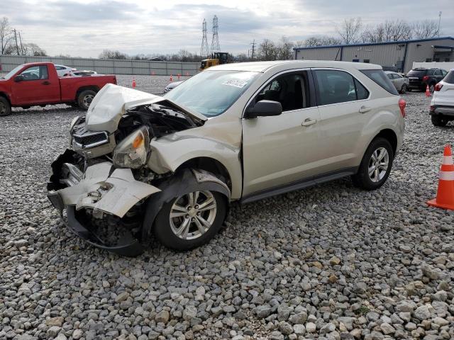 2GNALAEK6E6326399 - 2014 CHEVROLET EQUINOX LS TAN photo 1